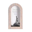 Dicksons Dear God Thank You Amen Grey Wash Wood and Glass Tabletop or Hanging Wall Art 8.25 x 4.5 Inch