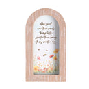 Dicksons How Sweet Are Your Words Psalm 119:103 White Wash Wood and Glass Tabletop or Hanging Wall Art 8.25 x 4.5 Inch