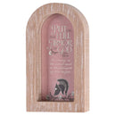 Dicksons Full Armor Of God Ephesians 6:10-20 White Wash Wood and Glass Tabletop or Hanging Wall Art 8.25 x 4.5 Inch