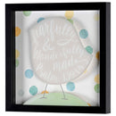 Dicksons Inspirational Christian Wall Hanging Shadow Box Style Framed Wall Décor for Home 10 x 10 Inch Wood and Glass Fearfully and Wonderfully Made