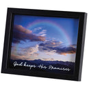 Dicksons Keeps His Promises Glossy Black 11 x 9 Wood Shadow Box Style Tabletop Or Wall Framed Art