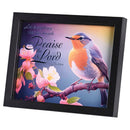 Dicksons Praise The Lord Ps.150:6 Multicolor 11 x 9 Inch MDF/Glass Framed Wall Art