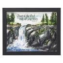 Dicksons Trust With All Your Heart Black and Grey 11 x 9 Inch Wall and Table Top Frame