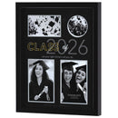 Dicksons Inspirational Christian Hanging Collage Picture Frame With Scripture 15 x 12 Inch Wood and Glass Class of 2026 Graduation