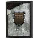 Dicksons He Will Cover You with His Feathers Shield 12 x 15 MDF Wall and Table Top Frame