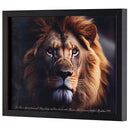 Dicksons He Is The King Of Kings Called Chosen Faithful Glossy Black 12 x 15 Wood And Glass Shadow Box Style Framed Wall Art