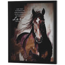 Dicksons Inspirational Christian Wall Hanging Shadow Box Style Framed Wall Décor for Home 17 x 21 Inch Wood and Glass Some Trust in Chariots