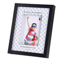 Dicksons Be Strong, Be Courageous Classic Black Hold 5 x 7 Photo Wood and Glass Shadow Box Wall and Tabletop Frame