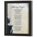 Dicksons Adoring Angels White Feathered 9 x 11 MDF Decorative Wall Plaque
