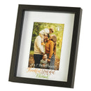 Dicksons Thankful Grateful Blessed Black 11 x 9 MDF And Glass Photo Frame With Hanging Hook And Easel