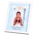 Dicksons Fearfully Wonderfully Made Child Of God, Blue/White 11 x 9 Inch MDF/Glass Photo Frame