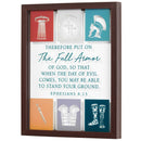 Dicksons Put On Full Armor of God 12 x 15 MDF Wall and Table Top Frame