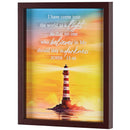 Dicksons I Have Come Into The World John 12:46, Multicolor 15 x 12 Inch MDF/Glass Framed Wall Art