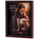 Dicksons Lamb Of God John 1:29, Brown 15 x 12 Inch MDF/Glass Framed Wall Art