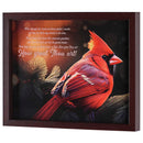 Dicksons How Great Thou Art Cardinal, Red 15 x 12 Inch MDF/Glass Framed Wall Art