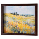 Dicksons Inspirational Christian Wall Hanging Shadow Box Style Framed Wall Décor for Home 12 x 15 Inch Wood and Glass He Lets Me Lie Down in Green Pastures