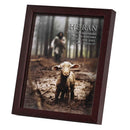 Dicksons The Good Shepherd Matthew 18 Luke 19 Dark Brown Wood and Glass Shadowbox Style Tabletop or Hanging Wall Art 11 x 9 Inch