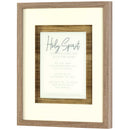 Dicksons We Welcome You Into Our Home Natural Woodgrain 15 x 12 Wood and Glass Framed Shadowbox Wall Art with Hanger