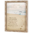 Dicksons Make Plans to Live Intentionally Sandy Beach 12 x 15 MDF Decorative Wall Plaque