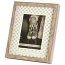 Dicksons Joy Our Hearts Bundle of Love Grey Dot 9 x 11 MDF Decorative Wall Plaque