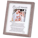 Dicksons Parents Prayer by Alda Maria - 11 x 9 Inch Brown and White Mdf Wood and Glass Wall or Tabletop Photo Frame