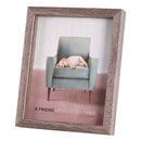 Dicksons A Friend Loves At All Times - Proverbs 17:17-11 x 9 Inch Brown MDF Wood and Glass Shadowbox Block Sign