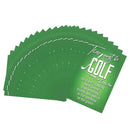 Dicksons Golf in Heaven Green 2 x 3 Inch Cardstock Itty Bitty Bookmark Pack of 24