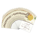 Dicksons Heart of A Friendship Cream 2 x 3 Inch Itty Bitty Bookmark Pack of 24