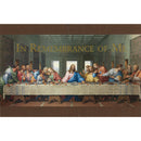 Dicksons Itty Bitty The Last Supper in Remembrance Decorative Customizable Multicolor 3 x 2 Paper Card, Pack of 24