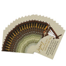 Dicksons by His Wounds You Have Been Healed Brown Cross 3 x 2 Paper Itty Bitty Bookmark Pack of 24