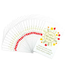 Dicksons Said A Prayer for You Green Floral 3 x 2 Paper Itty Bitty Bookmark Pack of 24