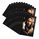 Dicksons Head of Christ - Psalm 23, Brown 3 x 2 Inch Paper Itty Bitty Blessings Pocketcard, Pack of 24