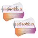 Humble Yourselves Before Lord - James 4:10-3 x 2 Inch Pink and Orange Cardstock Itty Bitty Blessings Bookmark; Pack of 24