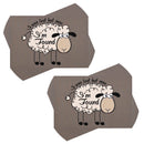 Dicksons I was Lost But Now I'm Found 3 x 2 Inch Grey Cardstock Paper Pocketcard Bookmark Set of 24