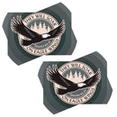 Dicksons Soar On Eagle Wings Isaiah 40:31 3 x 2 Inch Black and Grey Cardstock Paper Pocketcard Bookmark Set of 24
