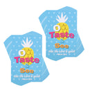 Dicksons Taste and See The Lord is Good Psalm 34:8 3 x 2 Inch Blue Cardstock Paper Pocketcard Bookmark Set of 24