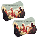 Dicksons Teaching The Disciples Matthew 22:37-39 3 x 2 Inch Cardstock Paper Pocketcard Bookmark Set of 24