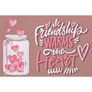 Dicksons Itty Bitty Blessing Card Bookmark 2 x 3 Inch Paper Friendship Warms The Heart Pack of 24