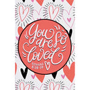 Dicksons Inspirational Christian Itty Bitty Blessing Card Bookmark 2 x 3 Inch Paper You are So Loved Pack of 24
