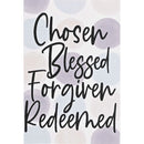 Dicksons Inspirational Christian Itty Bitty Blessing Card Bookmark 2 x 3 Inch Paper Chosen Blessed Forgiven Pack of 24