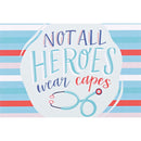 Dicksons Itty Bitty Blessing Card Bookmark 2 x 3 Inch Paper Healthcare Not All Heros Wear Capes Pack of 24