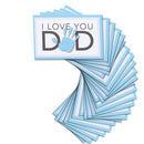 Dicksons Christian Itty Bitty Blessing Card Mini Encouragement Handout Bookmark 2 x 3 Inch Paper I Love You Dad Pack of 24