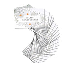 Dicksons Christian Itty Bitty Blessing Card Mini Encouragement Handout Bookmark 2 x 3 Inch Paper Happy Anniversary Pack of 24