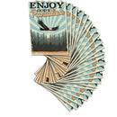 Dicksons Christian Itty Bitty Blessing Card Mini Encouragement Handout Bookmark 2 x 3 Inch Paper Eagle Enjoy God's Paradise Pack of 24