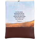 Dicksons Decorative Bible Journal Cover Sleeve with Tie Closure 8 x 10.75 Inch Cotton Canvas with Vinyl Bottom Church Keep Putting Into Practice