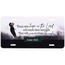 Dicksons Renew Their Strength Black and Grey 12 x 6 Inch Aluminum Decorative License Plate Accessory Frame