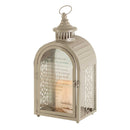 Dicksons Like A Ship Wind Pulled Tight Bereavement 16.5 x 7.5 Metal and Glass Candle Lantern