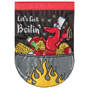 Dicksons Magnolia Garden Let's Get Boilin Red 42 x 29 Polyester Outdoor Garden Flag