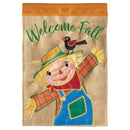Dicksons Magnolia Garden Outdoor Flag Decoration For Garden, Yard, Or Walkway Large 29 x 42, Weather Resistant Polyester, Scarecrow Welcome Fall