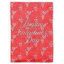 Magnolia Garden Happy Valentine's Day Red Hearts 29 x 42 Inch Polyester Garden Flag